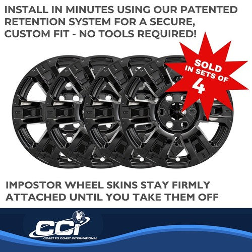 Coast To Coast IWCIMP403BLK IMPOSTOR  WHEEL COVER