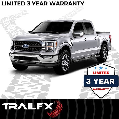 TrailFX A1531B TFX 4" Oval Tube Side Steps NERF BAR OVAL 4"