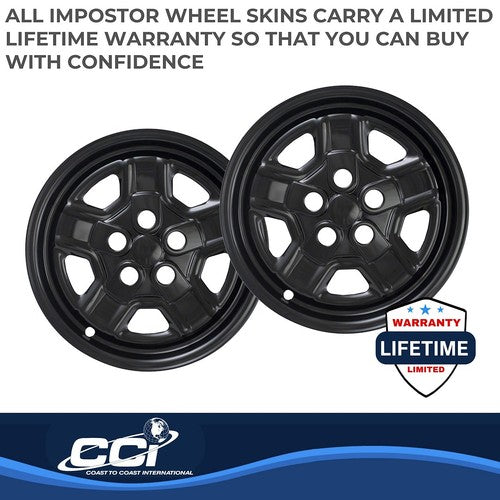 Coast To Coast IWCIMP78BLK IMPOSTOR  WHEEL COVER