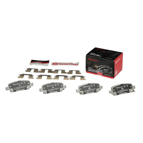 Brembo Rear Ceramic Brake Pads Fits 2008-2017 Nissan Rogue 4 Pc Brakes P56046N