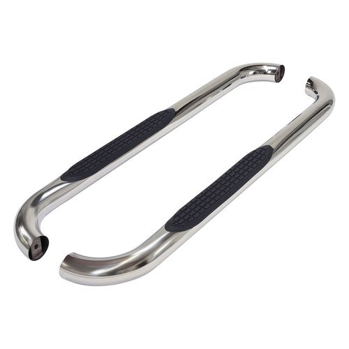 TrailFX A0032S TFX Round Tube Side Steps NERF BAR ROUND 3"