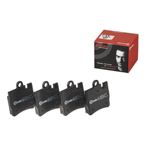 Brembo Rear Low Metallic Brake Pads Fits 2000-2002 Mercedes-Benz S500 4Pc P50042
