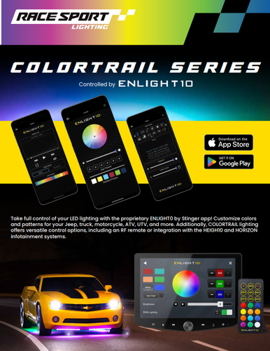 Race Sport Lighting RSDK8 COLORTRAIL LIGHTS UTILITY