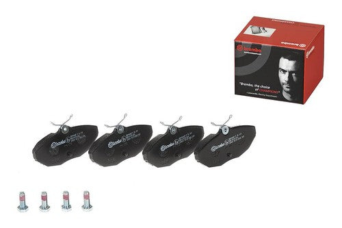 Brembo Rear Low Metallic Brake Pads Fits 2002-2005 Ford Thunderbird 4 Pc P36013