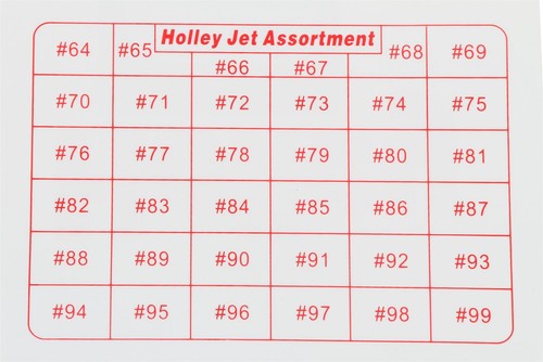 Holley Performance 36-181  CARBURETOR PARTS