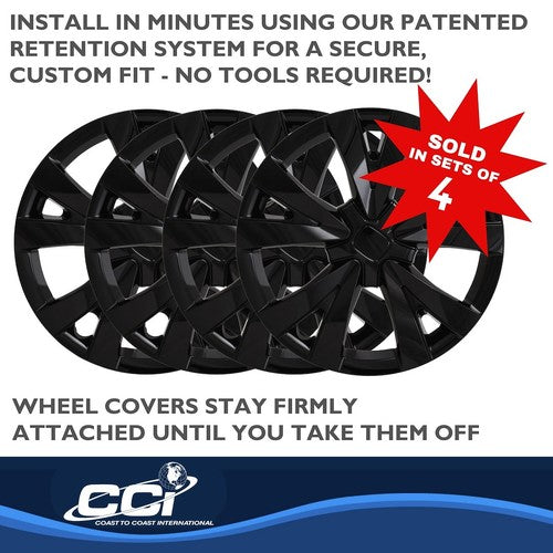 Coast To Coast IWC55916BLK  WHEEL COVER