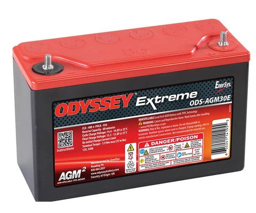 Odyssey Battery ODS-AGM30E Extreme Series BATTERY AUTO AGM PRIMARY