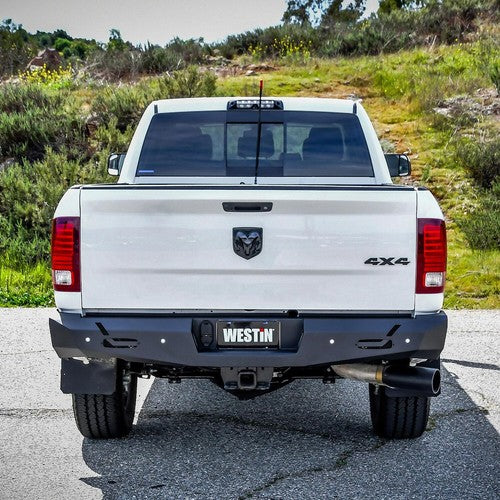 Westin Automotive 58-421025 Powder Coated Black Steel Bumper