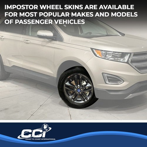 Coast To Coast IWCIMP385BLK IMPOSTOR  WHEEL COVER