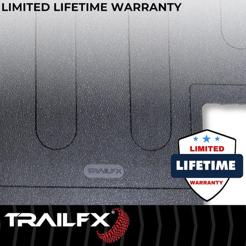 TrailFX 703N Bed Mat Black Rubber Textured Pebble Surface Design 72in L x 52in