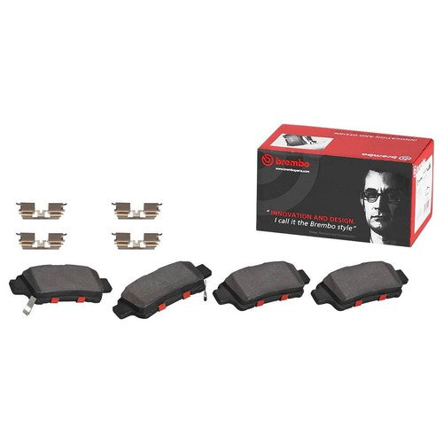 Brembo Rear Ceramic Brake Pads Fits  2005 2006 Toyota Corolla 4Pc Brakes P83052N