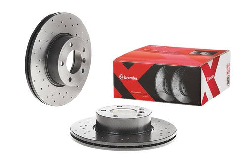 Brembo 09B3372XC02 Xtra BRAKE ROTORS