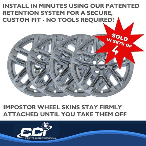 Coast To Coast IWCIMP482X Wheel Skin 18 Inch 5 Y Spokes Set Of 4