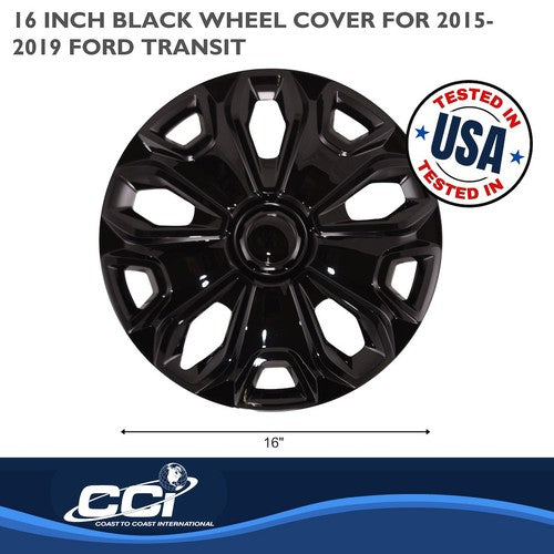Coast To Coast IWC51216BLK  WHEEL COVER
