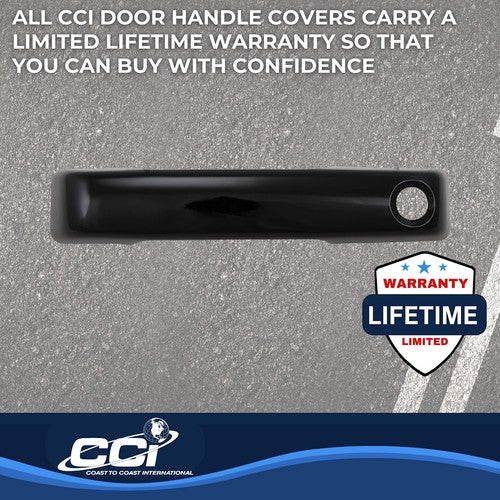 Coast To Coast CCIDH68592BLK  DOOR HANDLE COVER
