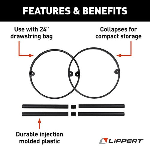 Lippert Components 2022105716  EXTERIOR HARDWARE RV