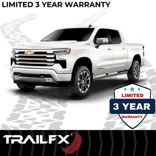 TrailFX A1528B TFX 4" Oval Tube Side Steps NERF BAR OVAL 4"