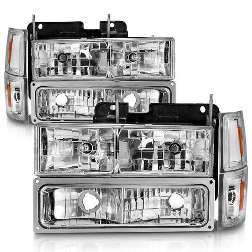 ANZO USA 111506 Crystal HEADLIGHT ASSEMBLY