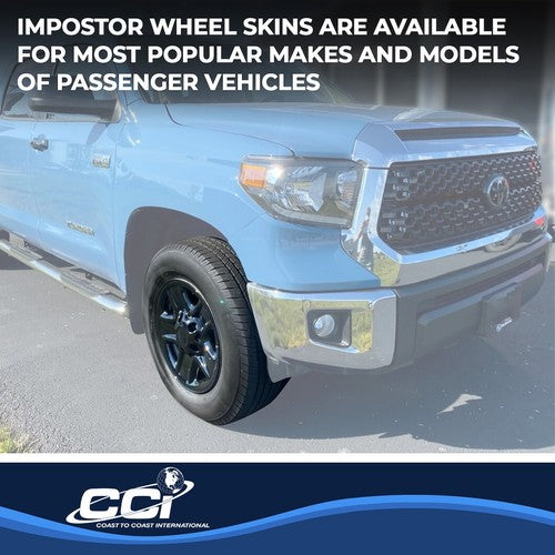Coast To Coast IWCIMP77BLK IMPOSTOR  WHEEL COVER