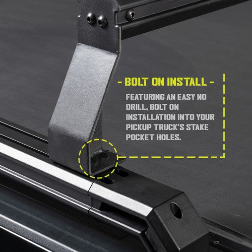 Putco 186855 VentureTEC  BED RAILS