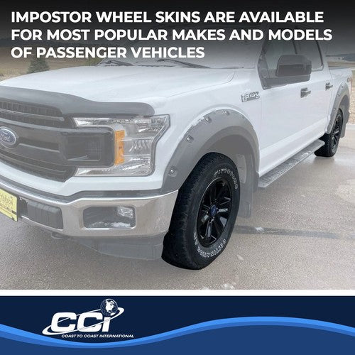 Coast To Coast IWCIMP387BLK IMPOSTOR  WHEEL COVER