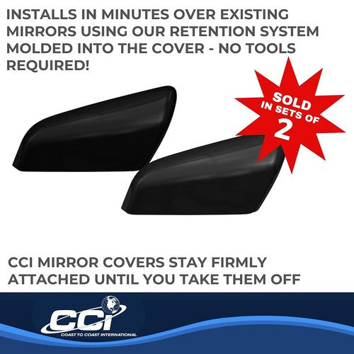 Coast To Coast MC67527RBK  MIRROR COVERS