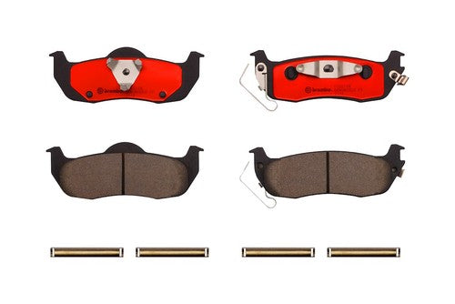 Brembo Rear Ceramic Brake Pads Fits 2005-2015 Nissan Armada 4 Pc Brakes P56074N