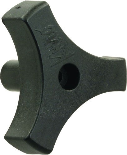 JR Products 20175 Window Crank Knob Triangular 9/16 Inch Shaft Black
