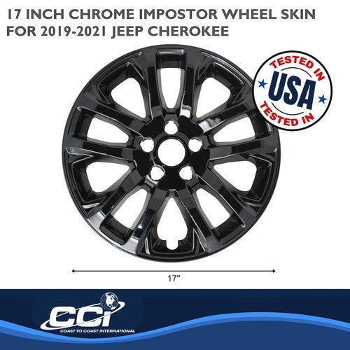 Coast To Coast IMP457BLK IMPOSTOR  WHEEL COVER