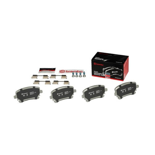 Brembo Rear Ceramic Brake Pads Fits 2004-2010 Audi A8 Quattro 4 Piece P85076N