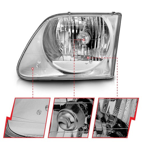 ANZO USA 111030 Crystal Clear HEADLIGHT ASSEMBLY
