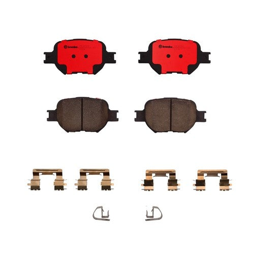 Brembo Front Ceramic Brake Pads Fits 2005-2010 Scion tC 4 Piece BrakesP83054N
