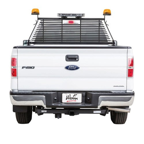 Westin Automotive 57-8025 Bolt-On Black Powder Coated Bar Style Headache Rack