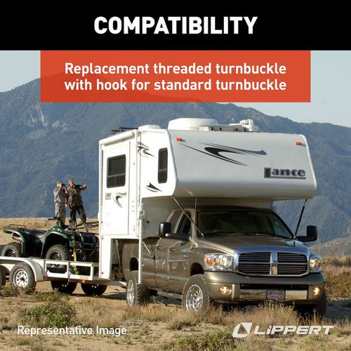 Lippert Components 149814 Happijac RV CAMPER TIEDOWNS & TURNBUCKL