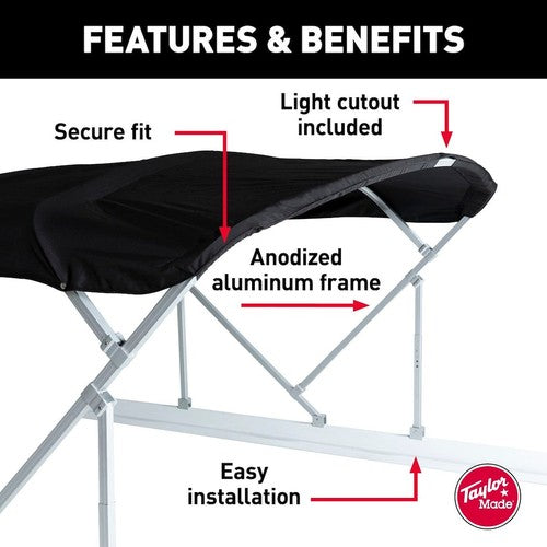 Taylor Made 88140  BOAT BIMINI TOP