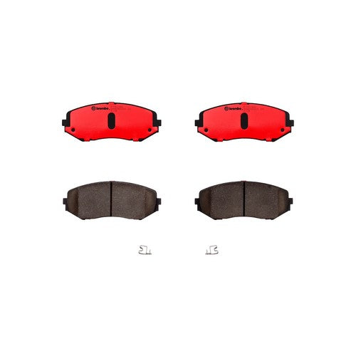 Brembo Front Ceramic Brake Pads Fits  2006-2013 Suzuki Grand Vitara 4 Pc P79018N