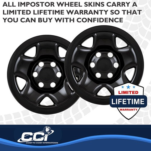 Coast To Coast IMP68BLKN IMPOSTOR  WHEEL COVER