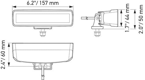 Hella 358176211 Black Magic  LIGHT BAR
