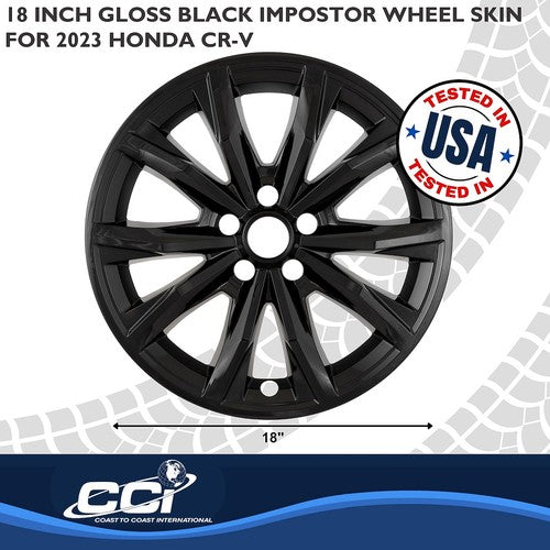 Coast To Coast IMP510BLK IMPOSTOR  WHEEL COVER