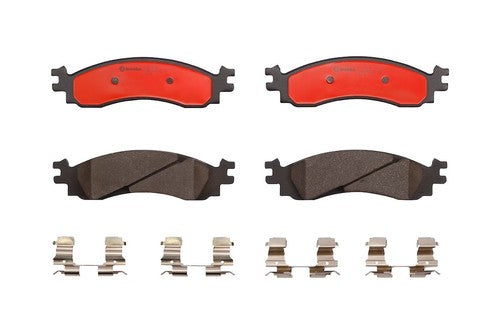 Brembo Front Ceramic Brake Pads Fits 2006-2010 Ford Explorer 4 Pc Brakes P24136N