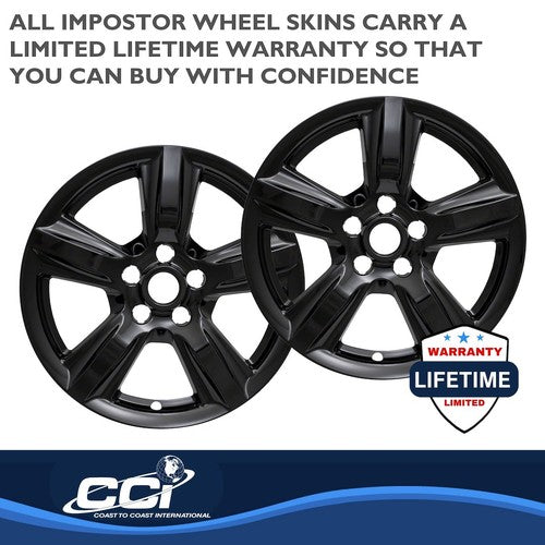 Coast To Coast IWCIMP408BLK IMPOSTOR  WHEEL COVER