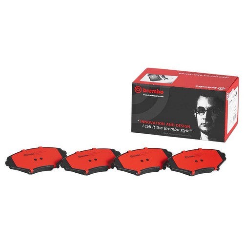 Brembo Front Ceramic Brake Pads Fits 2004-2011 Mazda RX-8 Brakes 4 Piece P49034N