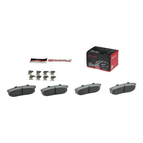 Brembo Rear Ceramic Brake Pads Fits 2007-2021 Toyota Tundra 4 Pc Brakes P83098N