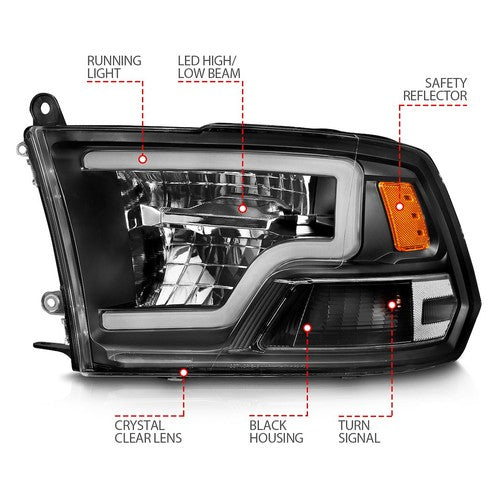 ANZO USA 111539  HEADLIGHT ASSEMBLY