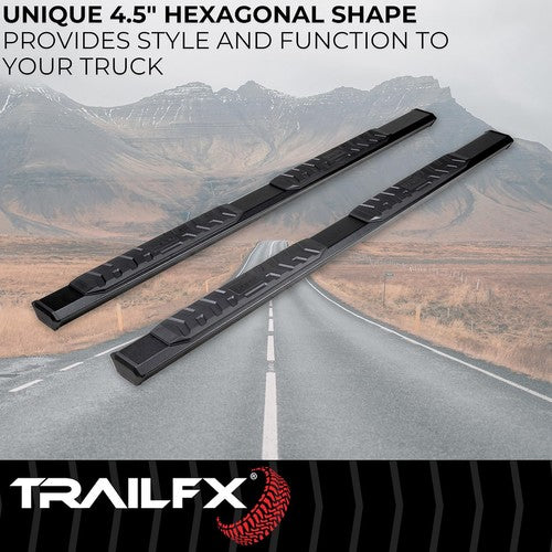 TrailFX AL4001B TrailFX A4 Series NERF BAR OVAL 4 1/2"