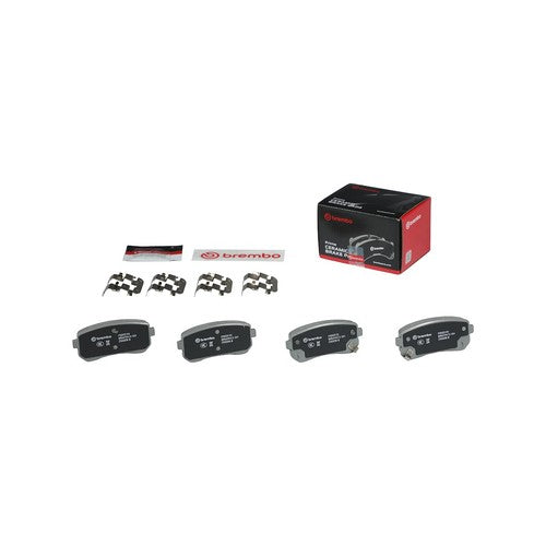 Brembo Rear Ceramic Brake Pads Fits 2010-2015 Hyundai Tucson 4 Piece P30051N