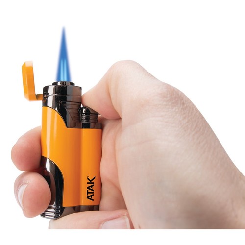 Performance Tool 802  Butane Torch Refillable Torch Tip With Cigar Punch Yellow