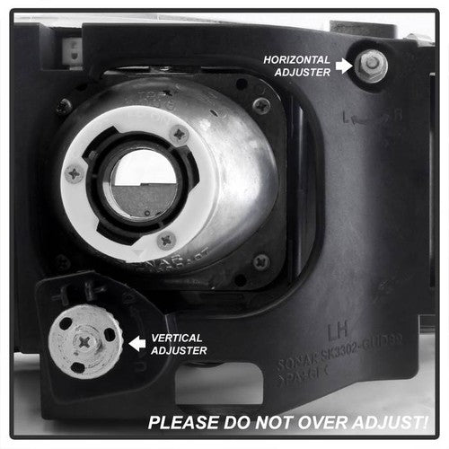 Spyder Automotive 5009357 Signature Series HEADLIGHT ASSEMBLY