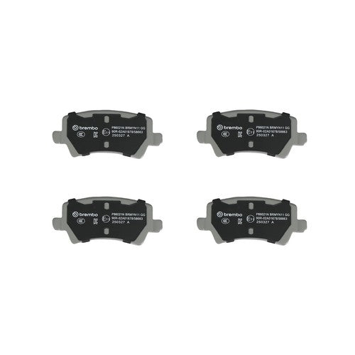 Brembo Rear Ceramic Brake Pads Fits 2006?2011 Volkswagen GTI 4 Pc Brakes P85073N