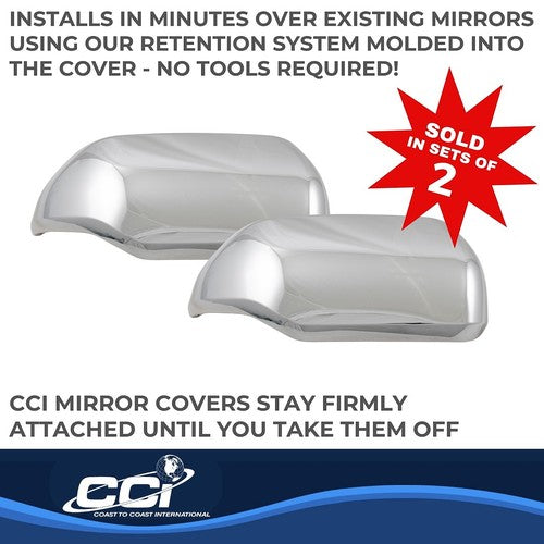 Coast To Coast MC67553R Exterior Mirror Cover Full Replacement Set Of 2